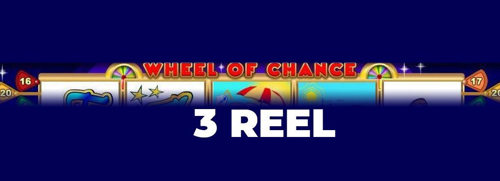 3 reel Wheel of Chance Slots
